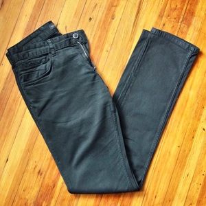 Zara Black Chinos Size 30